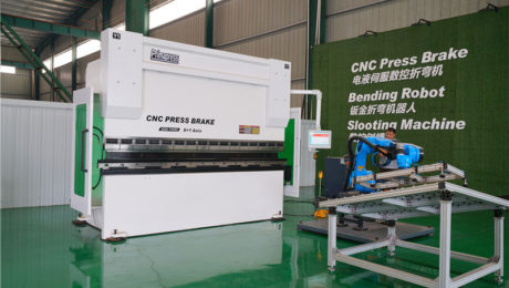 press brake robot arm