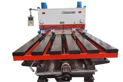 shearing machine table